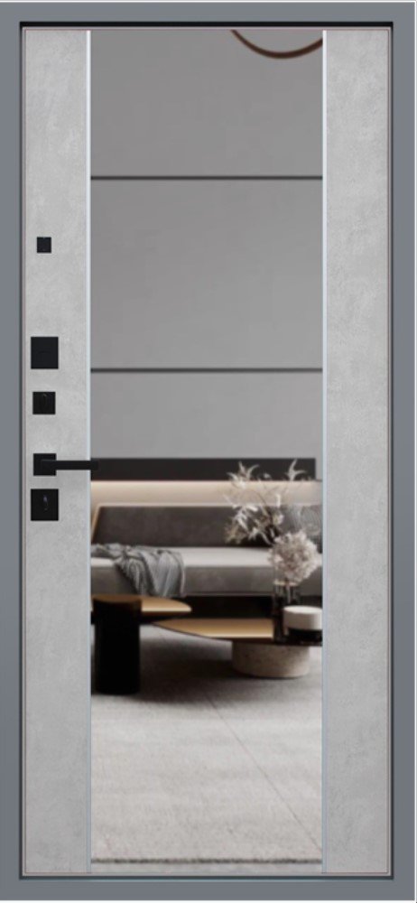 Товар Дверь Дуэт Б с зеркалом DIS006689
