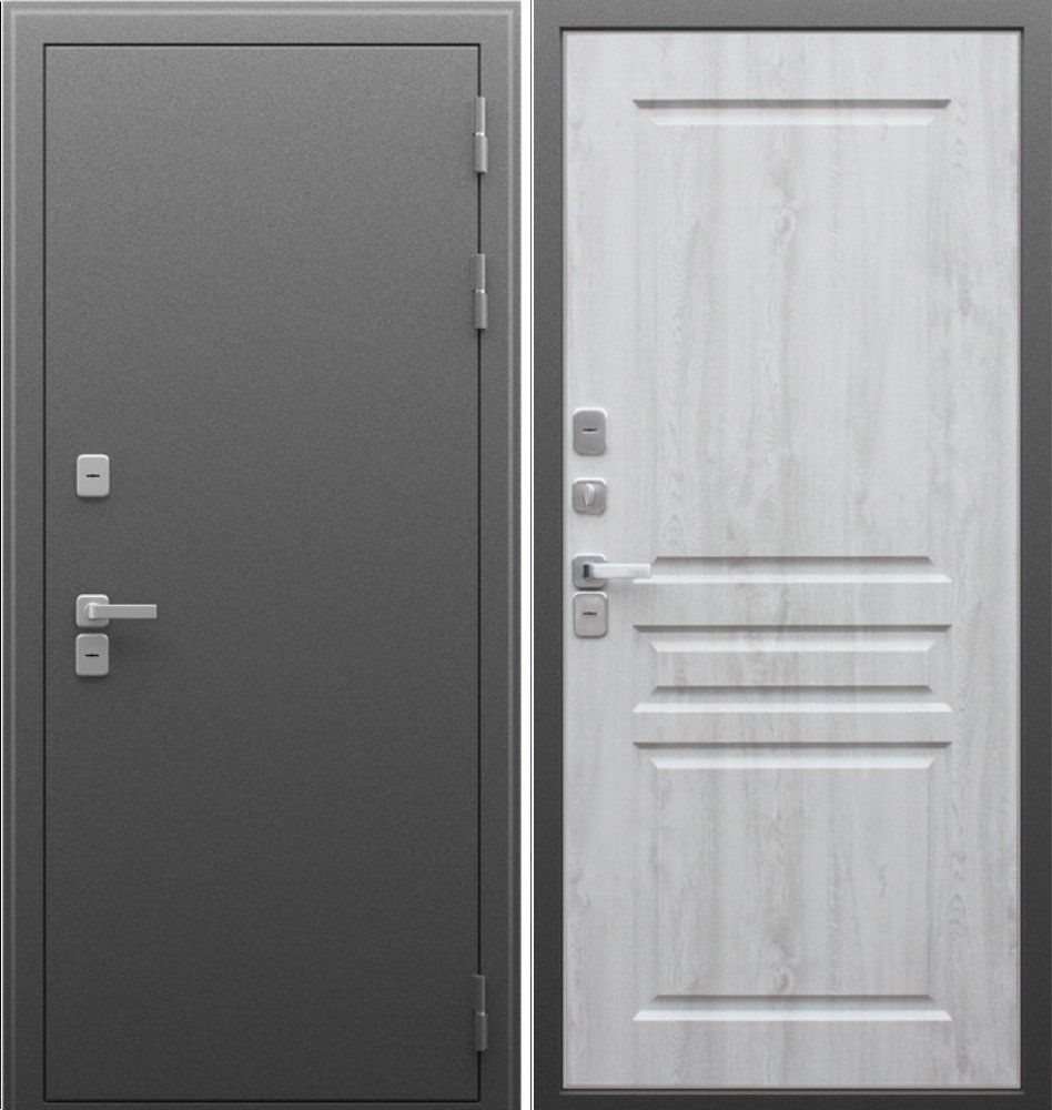 Дверь Сибирь Терморазрыв 3К Сосна Белая DIS007250