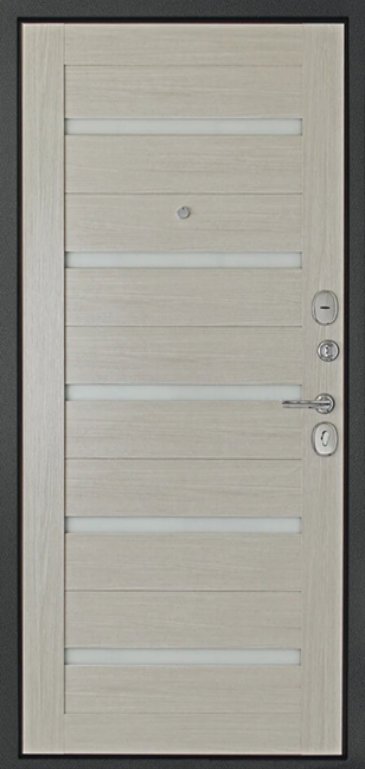 Товар Дверь Рубикон Царга Серебро Лиственница беленая DIS007087