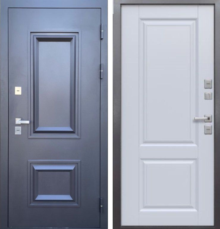 Дверь MXD ТЕРМО ТИТУЛ « ТТ » муар коричневый RAL 8019 DIS007172