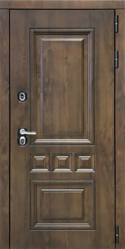 Дверь ДвериПРО Аура СБ-1 (ст. белое, 16мм, Беленый дуб) DPRO222606