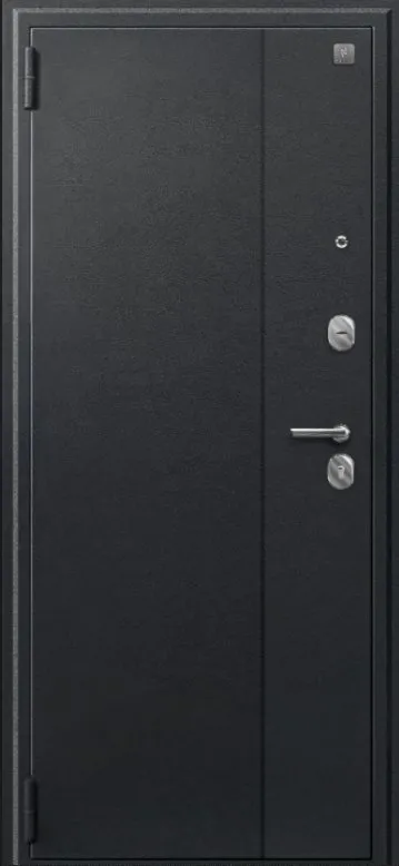 Товар Дверь A-04 черный сатин - лиственница тёмная зеркало DIS007333