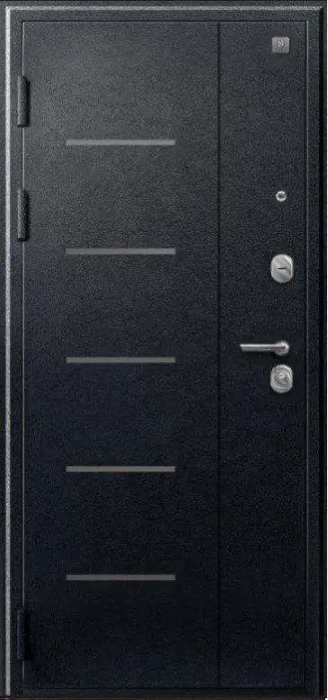 Товар Дверь V-06 Черный муар - Белый DIS007347