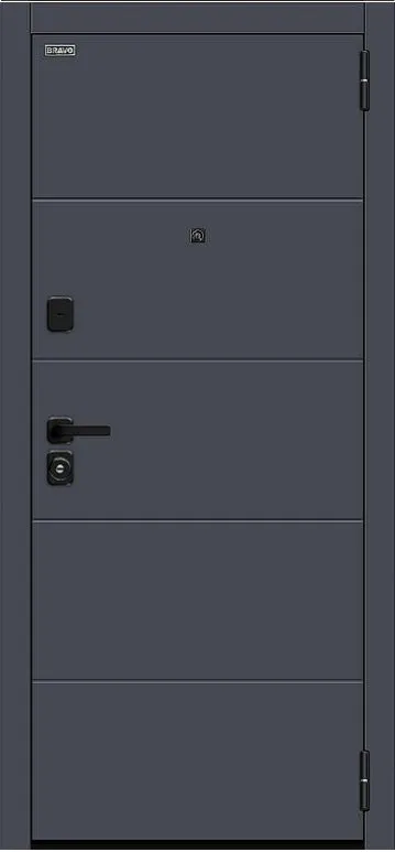 Товар Дверь Браво Прайм/SBlack-Graphite Shell/Nordic Oak DIS007435